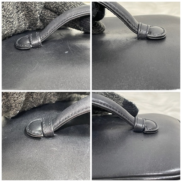 Lambskin Vanity Cosmetic Case Black #1 - Picture 13 of 16